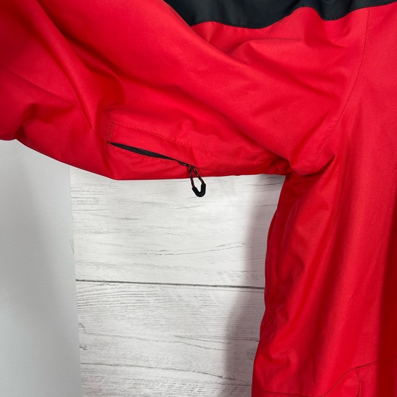 Obermeyer Men's Red and Black Ski Jacket - Picture 7 of 9